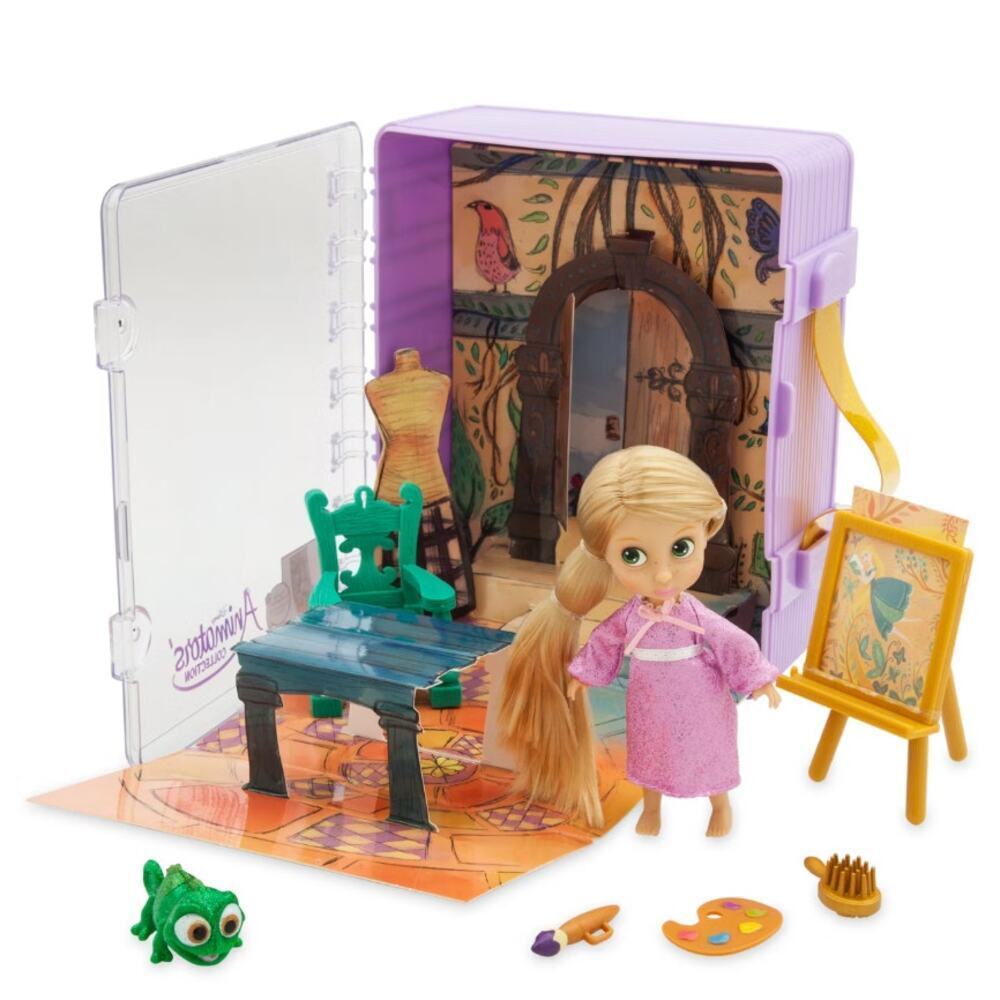 Disney Animators' Collection Rapunzel 7 Piece Playset